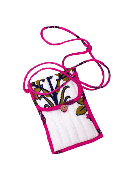 Rosette Bloom Crossbody Phone Bag