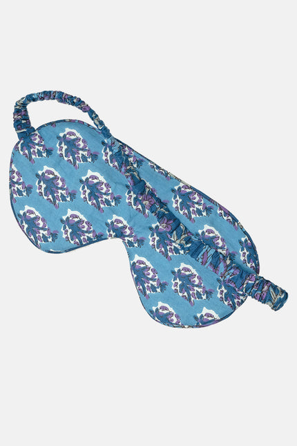 Blue Lagoon Cotton Sleep Mask
