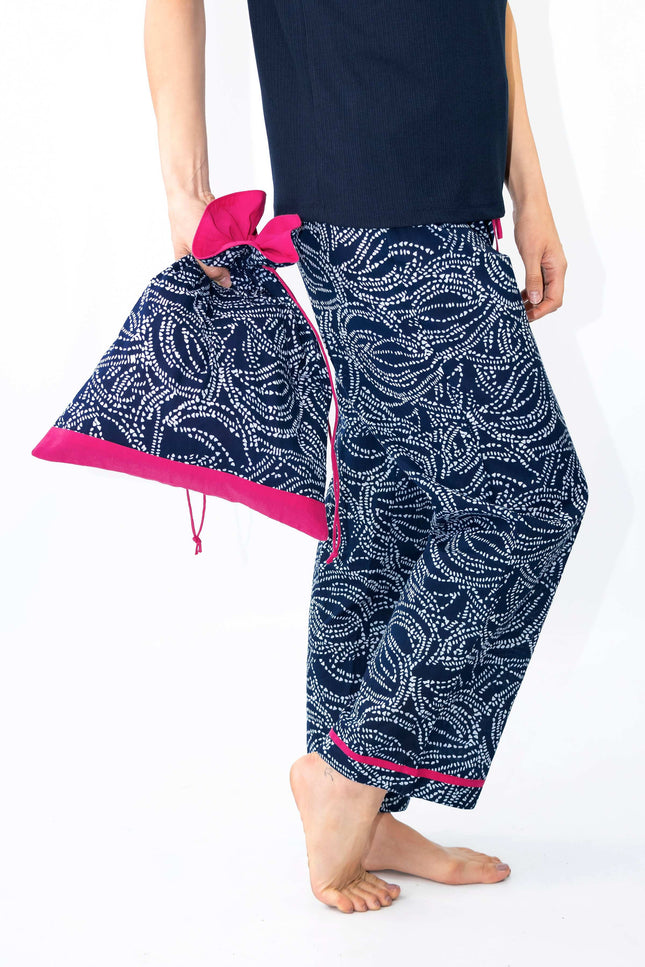 Starry Night Cotton Pyjama Bag