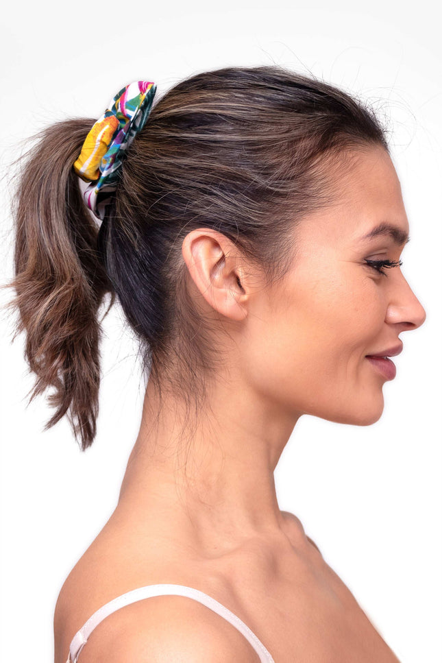 Bora Bora Cotton Scrunchies