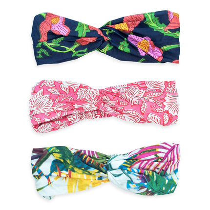 Indian Cotton Hair Scarf Gift Pack
