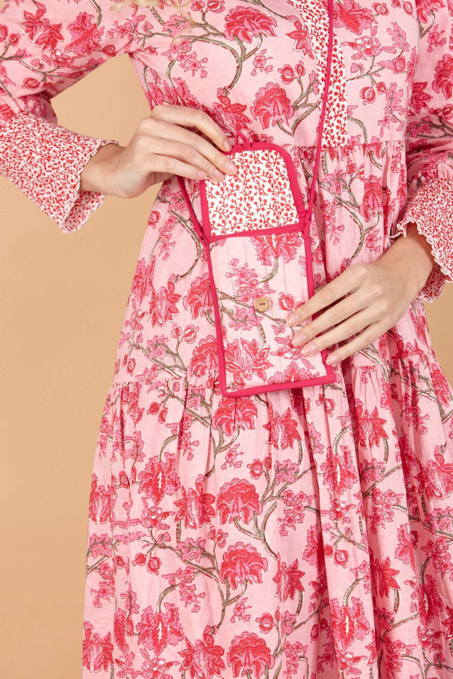 Cherry Blossom Crossbody Phone Bag