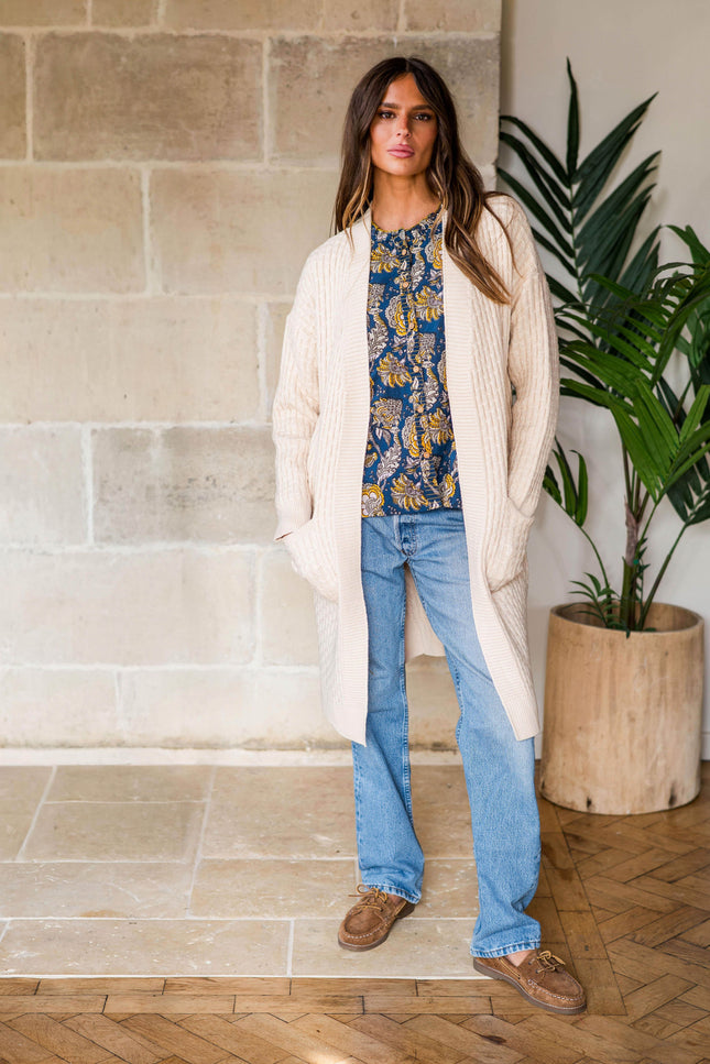 Hepburn Chunky Knit Cardigan