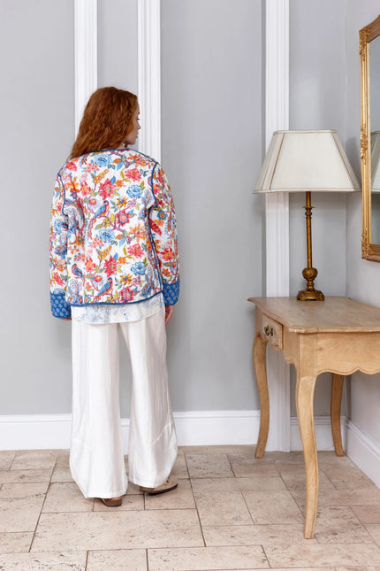 Goa Carnival Reversible Quilted Cotton Jacket