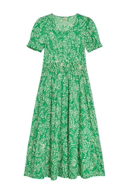 Jaipur Green Women's Cotton Dress
