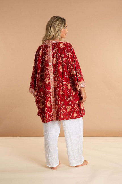 Red Rubra Kimono Gift Set