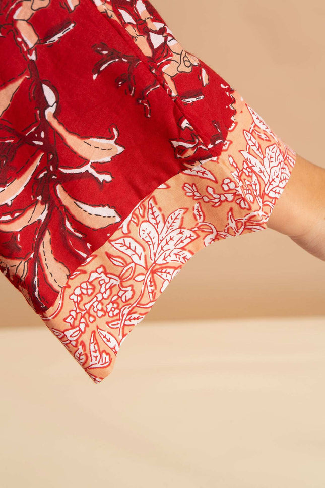 Red Rubra Kimono Gift Set