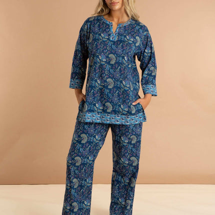 Blue Lagoon Women's Cotton Pyjamas