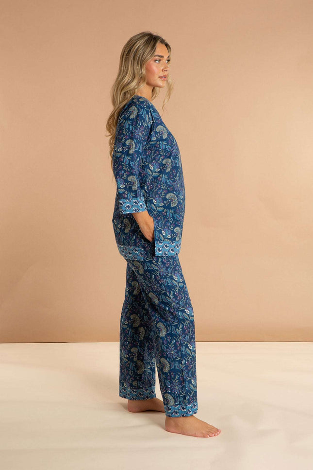 Blue Lagoon Women's Cotton Pyjamas