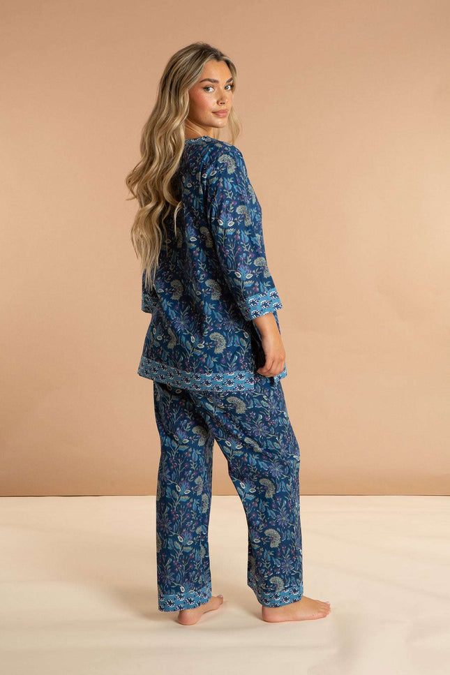 Blue Lagoon Women's Cotton Pyjamas