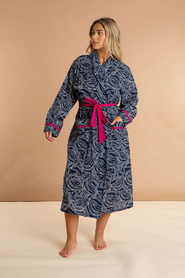 Starry Night Women's Cotton Robe