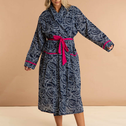 Starry Night Women's Cotton Robe