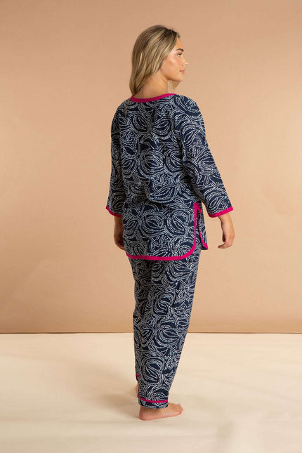 Starry Night Women's Cotton Printed Pyjamas