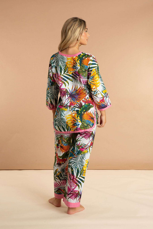 Bora Bora Women's Floral Cotton Pyjamas
