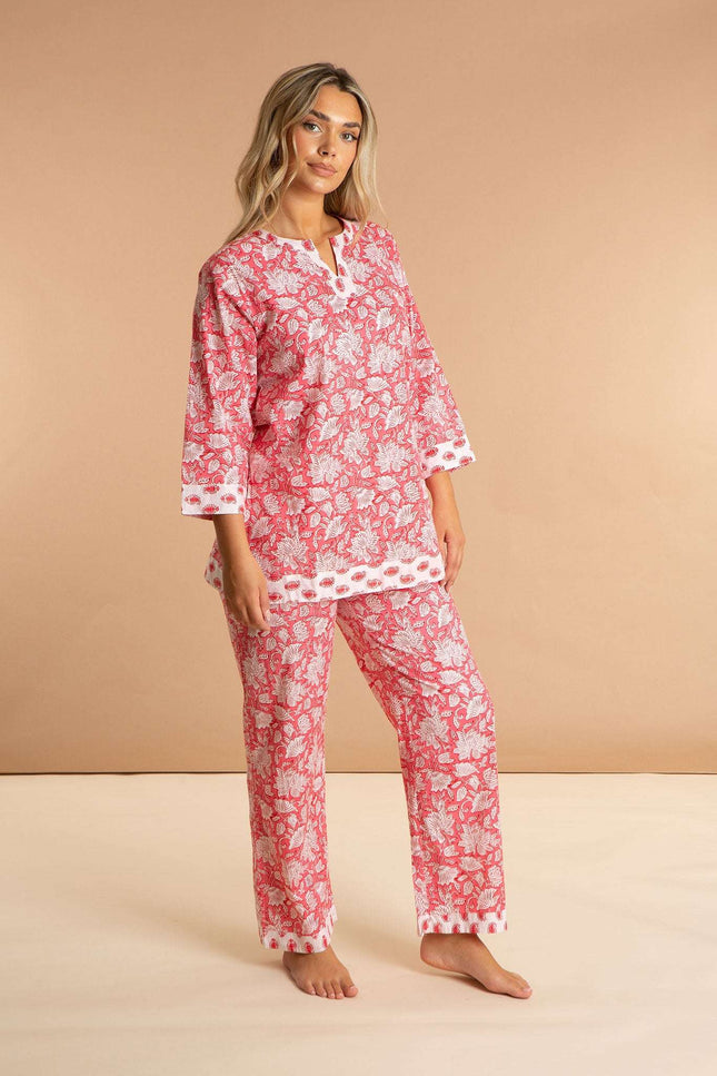 Peony Paisley Sleepy Set