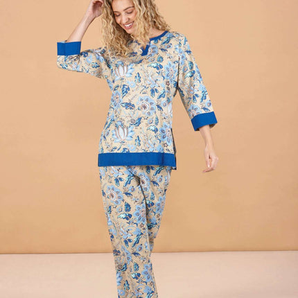 Indigo Lotus Women's Cotton Pyjamas