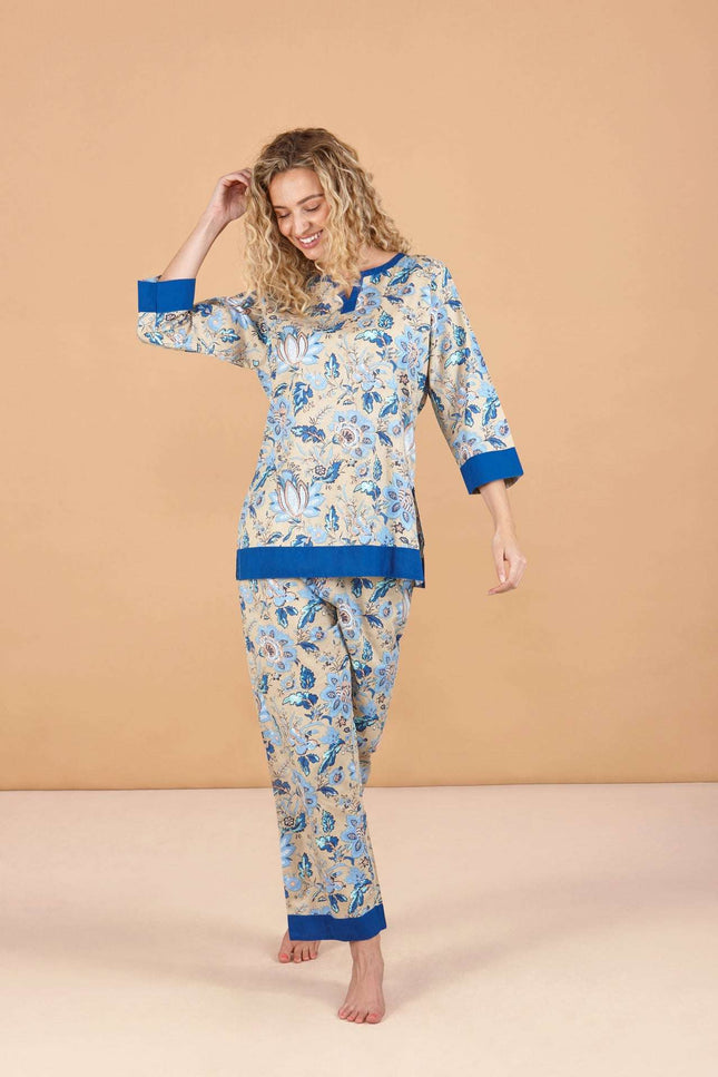 Indigo Lotus Women's Cotton Pyjamas