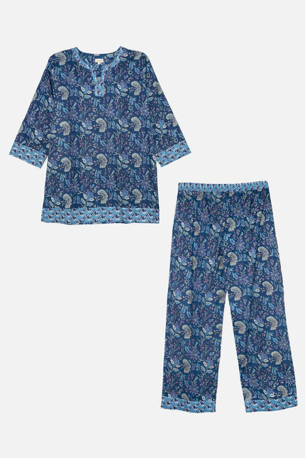 Blue Lagoon Women's Cotton Pyjamas