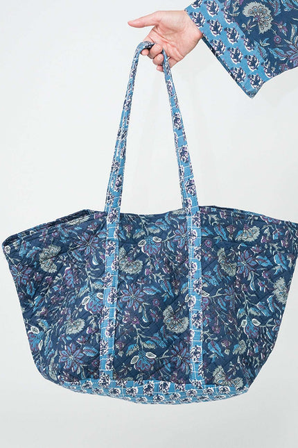 Blue Lagoon Cotton Tote Bag