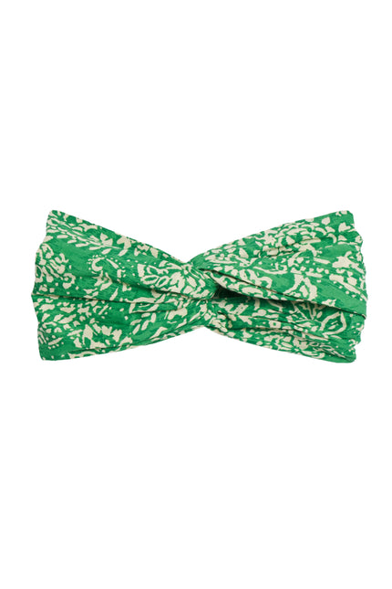 Jaipur Green Cotton Hair Scarf
