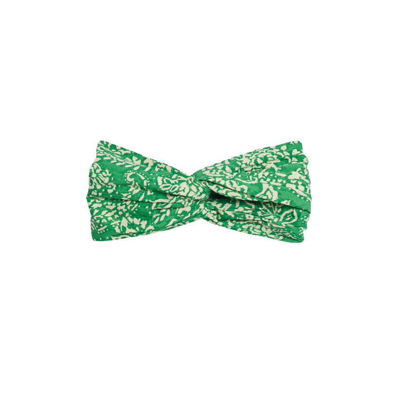 Jaipur Green Cotton Hair Scarf