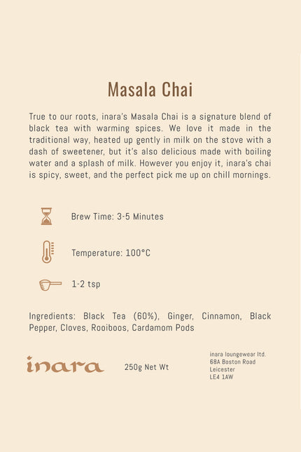 Masala Chai Loose Leaf Tea