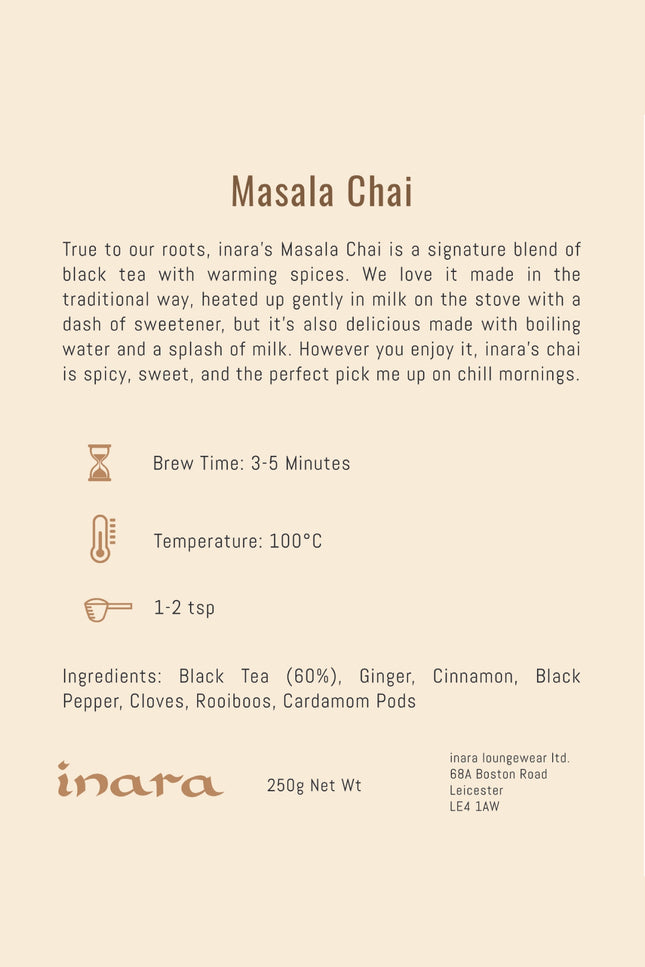 Masala Chai Loose Leaf Tea