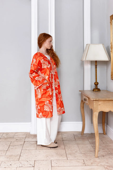 Molokai Sunset Women's Cotton Kimono