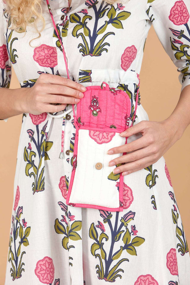 Rosette Bloom Crossbody Phone Bag