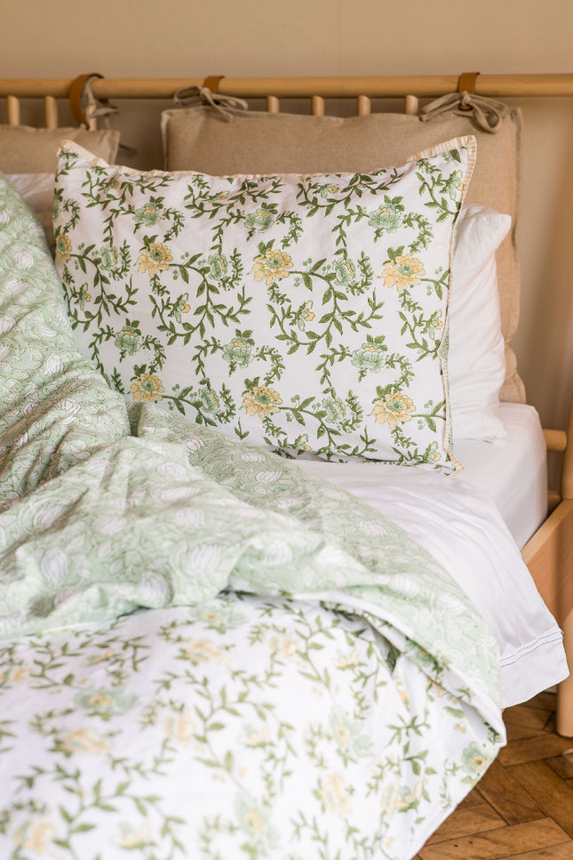 Sage Bloom Bedding Set