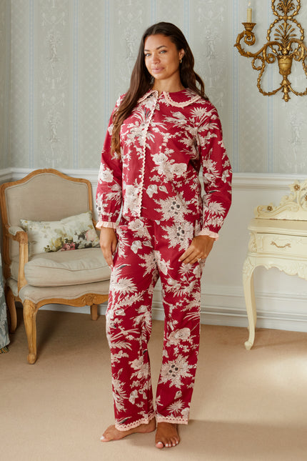Shiraz Bouquet Women's Floral Cotton Pyjamas