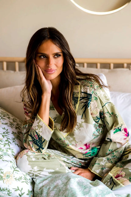 Tropical Women's Floral Cotton Pyjamas