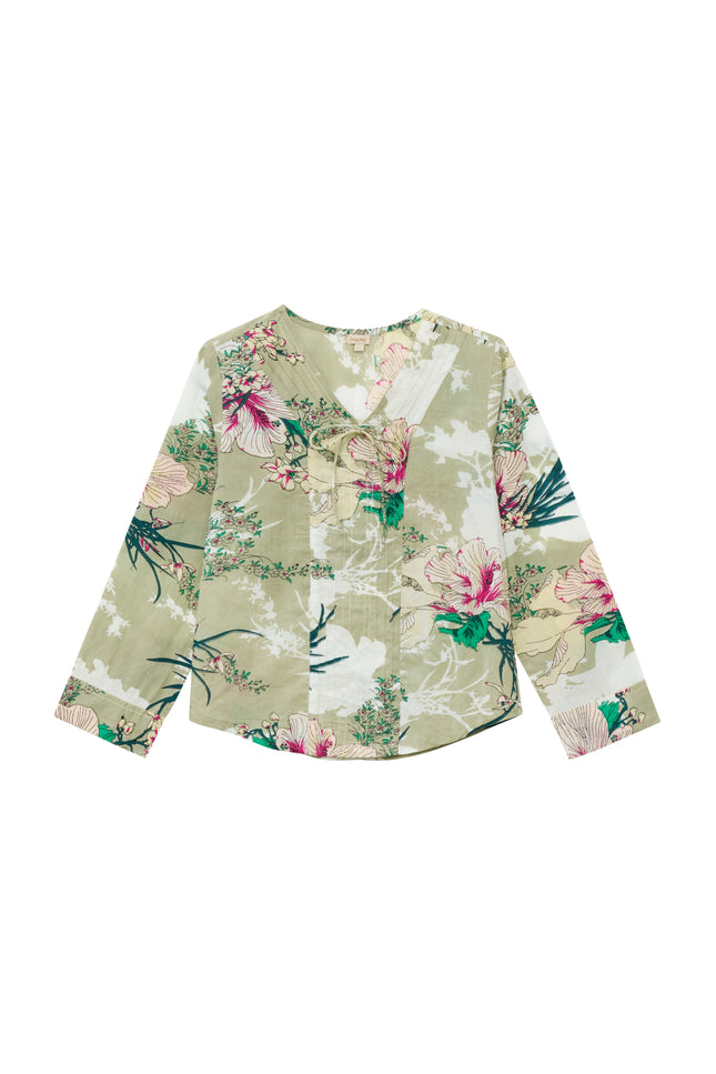 Tropical Women's Cotton Top