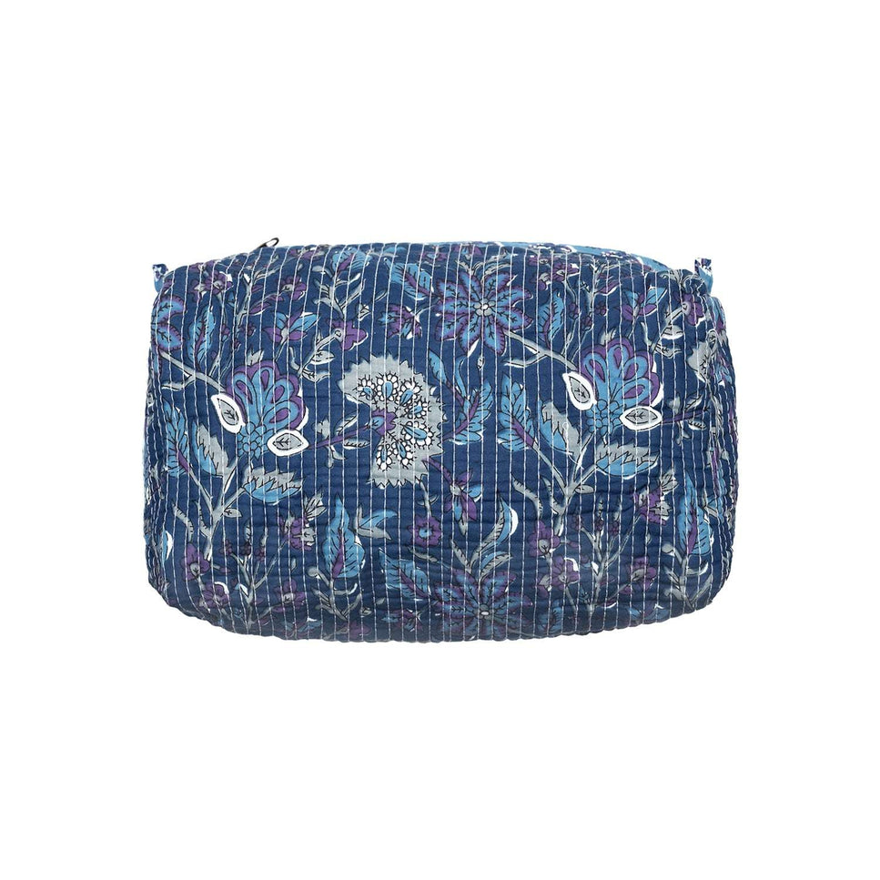 Blue Lagoon Cotton Wash Bag