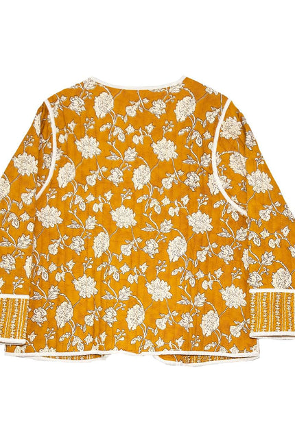 Golden Tulip Reversible Quilted Cotton Jacket