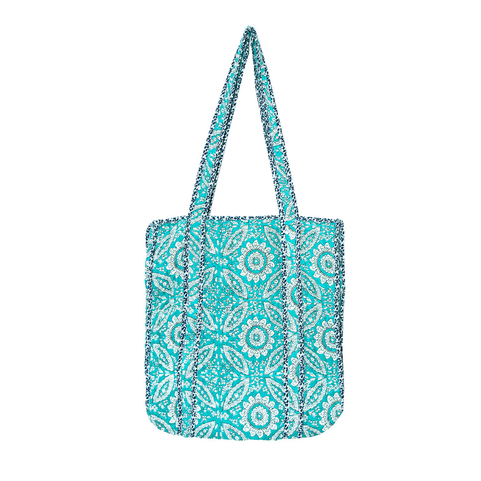 Mediterranean Mosaic Tote Bag