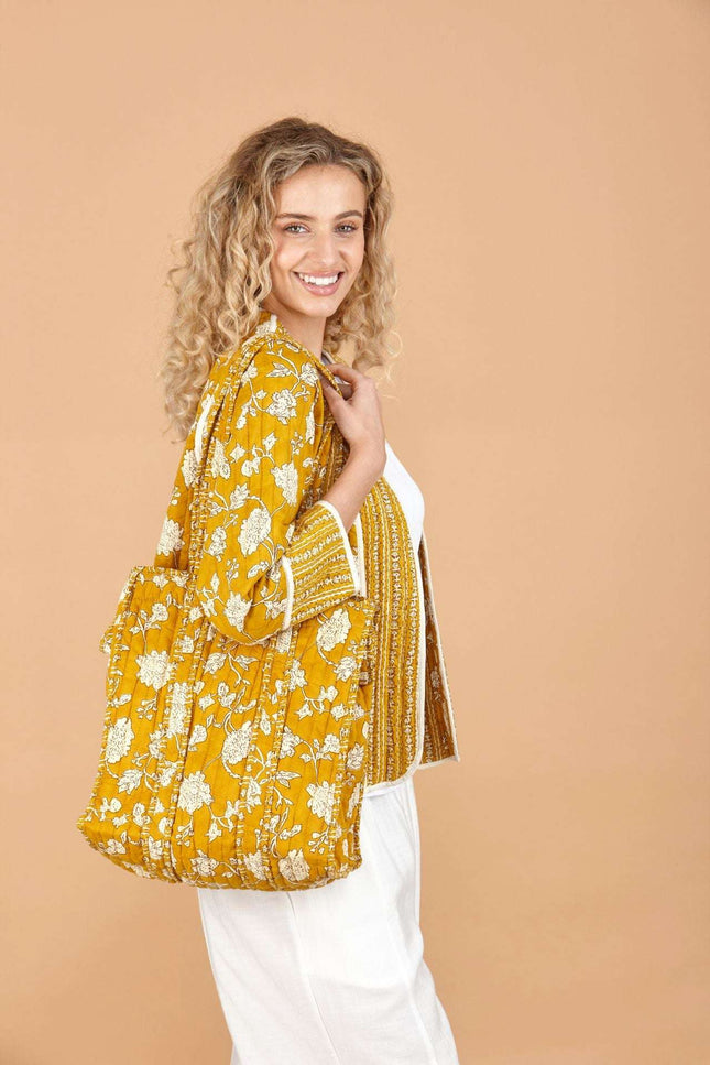 Golden Tulip Tote Bag