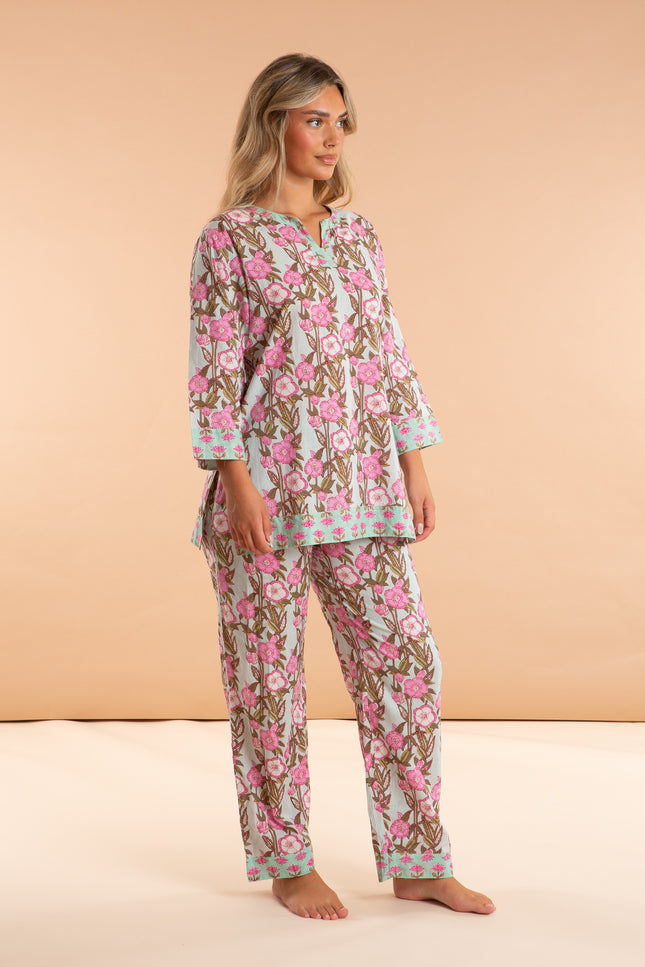 Wild Rose Women's Cotton Pyjamas