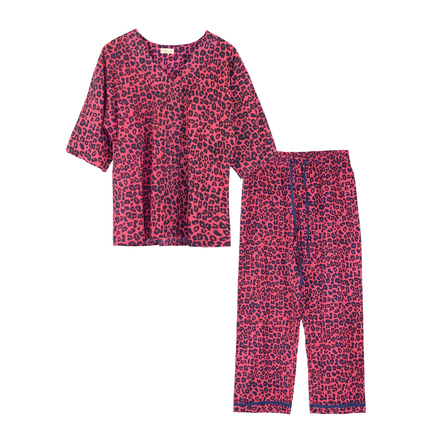 Pink Panther PJ Set (Printed Relaxed Top + Bottoms)